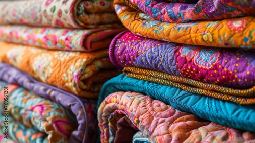 Enchanting Textile Tapestries, A Rich Palette of Quilted Memories