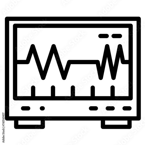 707-EKG Monitor Icon style