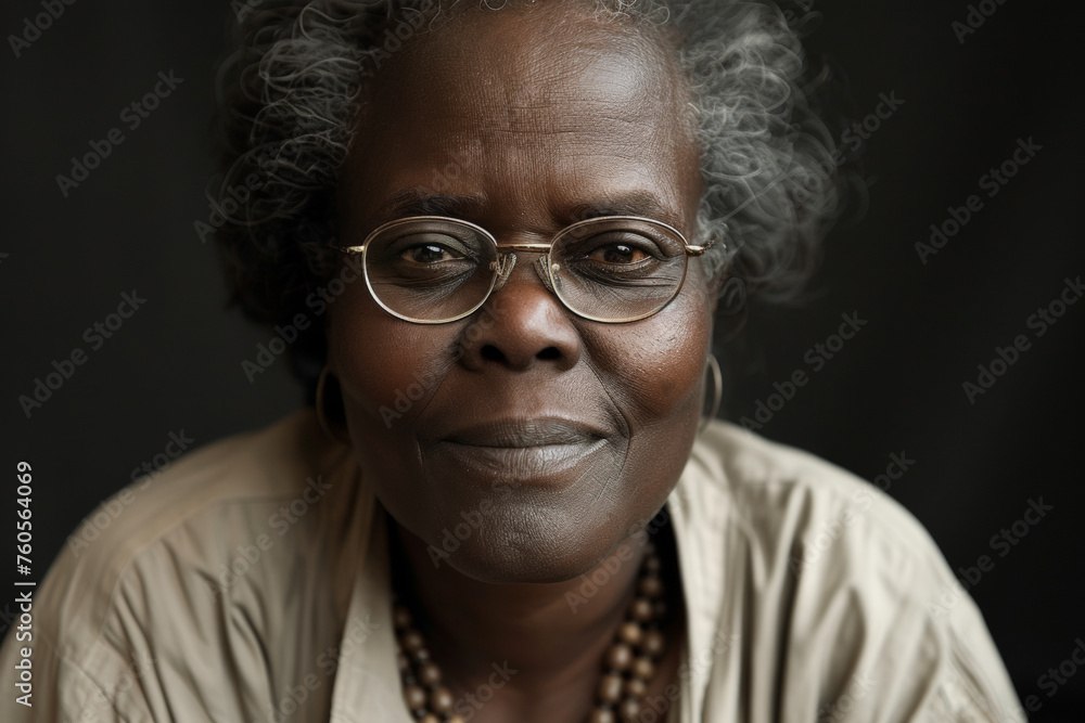 Obraz premium Beautiful 40 years old woman portrait
