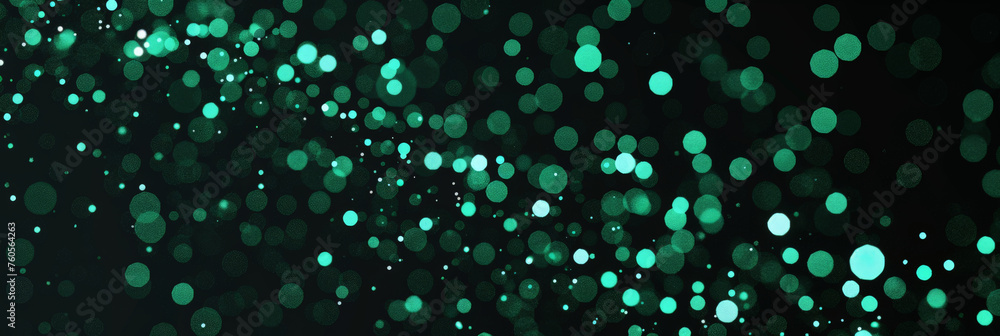 green bokeh background, Abstract green glowing lights bokeh on a black background, . A green light abstract background with defocused light particles and circles,banner design green bokeh background, Abstract green glowing lights bokeh on a black background, . A green light abstract background with defocused light particles and circles,banner design