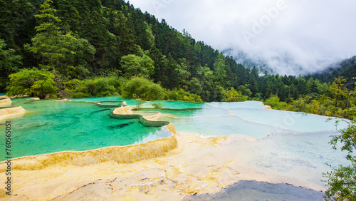 Sichuan Huanglong Yaochi and Spruce Forest