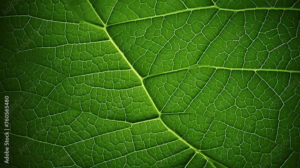 Green leaves abstract pattern, nature illustration Green leaves abstract pattern, nature illustration