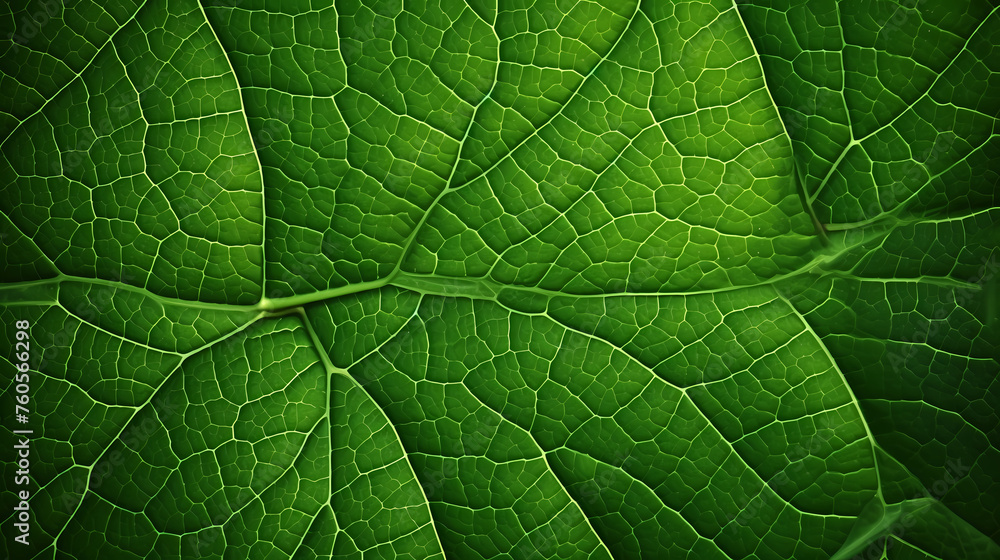 Green leaves abstract pattern, nature illustration Green leaves abstract pattern, nature illustration