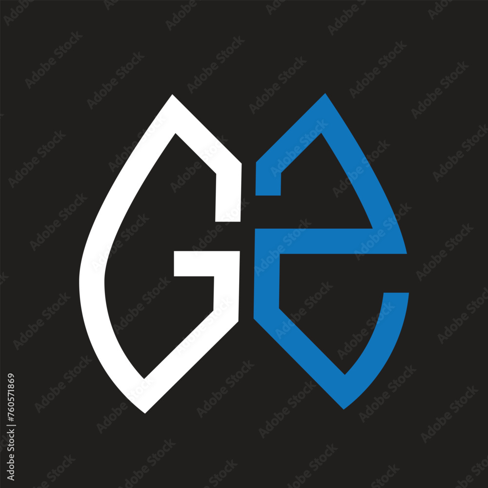 GZ letter logo design on black background. GZ creative initials letter logo concept. GZ letter design.
GZ letter logo design on black background. GZ creative initials letter logo concept. GZ letter design.