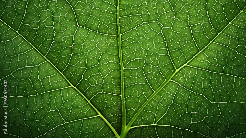 Green leaves pattern, nature illustration Green leaves pattern, nature illustration