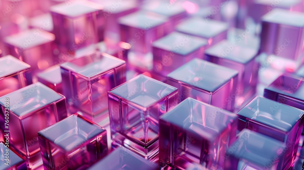 Many glass or plastic cubes are stacked on top of each other. Abstract geometric art with blocks. Background for something creative, rising or growing Many glass or plastic cubes are stacked on top of each other. Abstract geometric art with blocks. Background for something creative, rising or growing