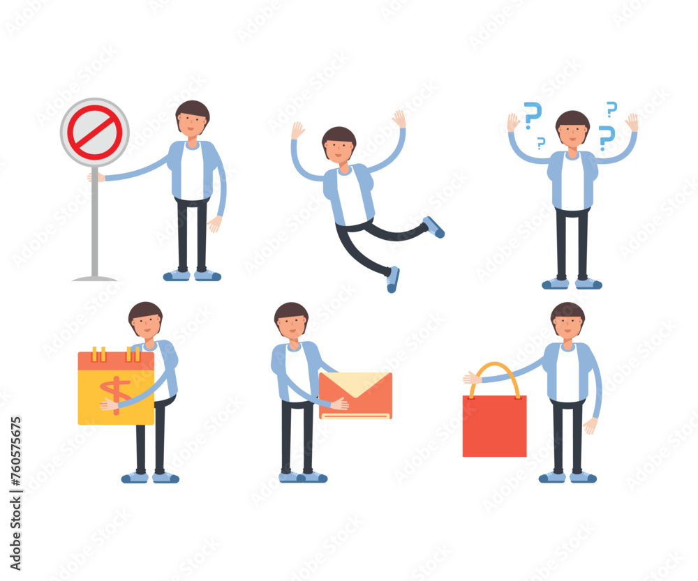 office worker characters set vector illustration office worker characters set vector illustration