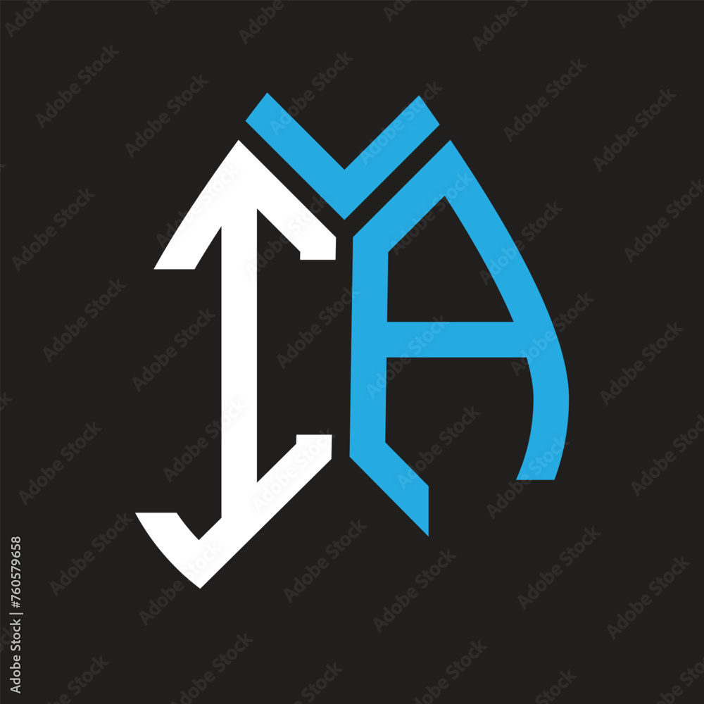 IA letter logo design on black background. IA creative initials letter logo concept. IA letter design.
IA letter logo design on black background. IA creative initials letter logo concept. IA letter design.