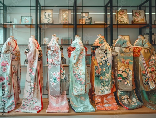 Elegant Kimonos