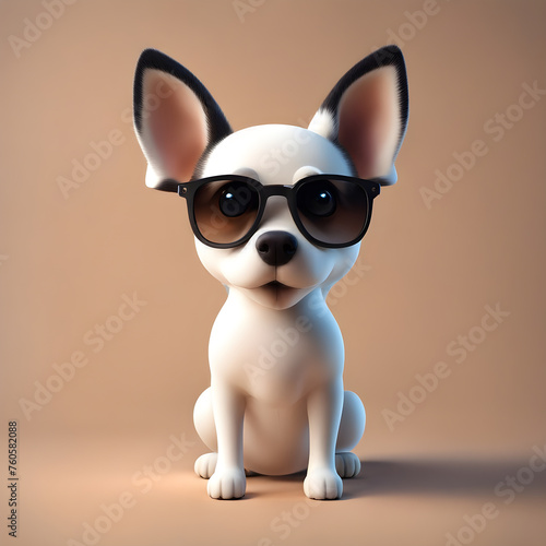 Cute 3d dog © achyutanand