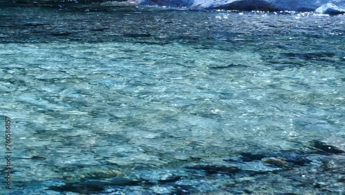 Wallpaper Mural A valley where clean water of emerald green flows. Torontodigital.ca