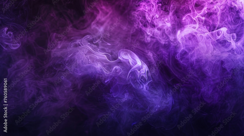Abstract smoke, purple and black 