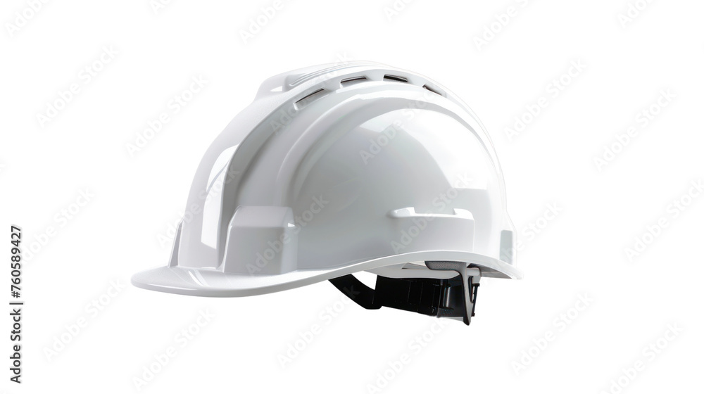 white safety helmet, Isolated on a transparent background. white safety helmet, Isolated on a transparent background.