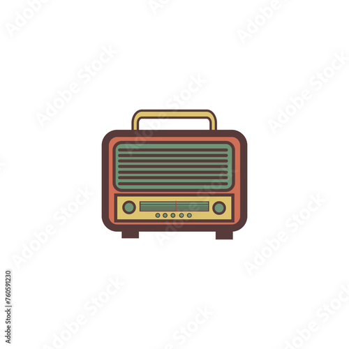 Radio Retro Vintage Icon Design