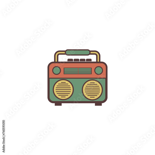 Radio Retro Vintage Icon Design