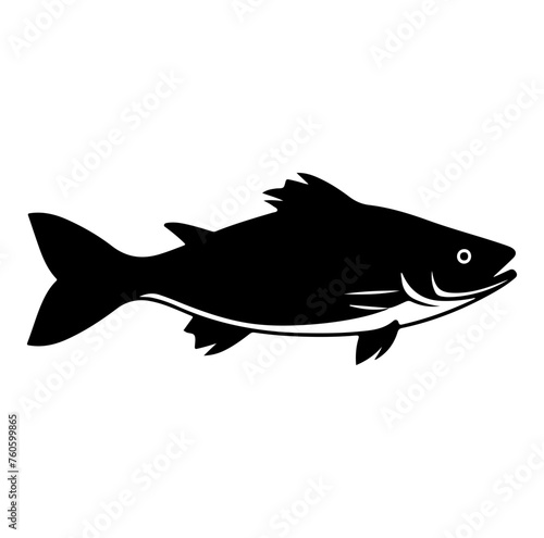 cod fish silhouette