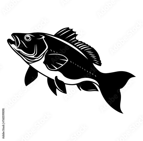 cod fish silhouette © hyam