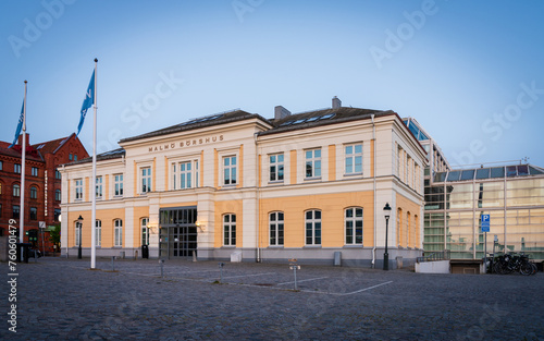The stock exchange building in Malmo photo
