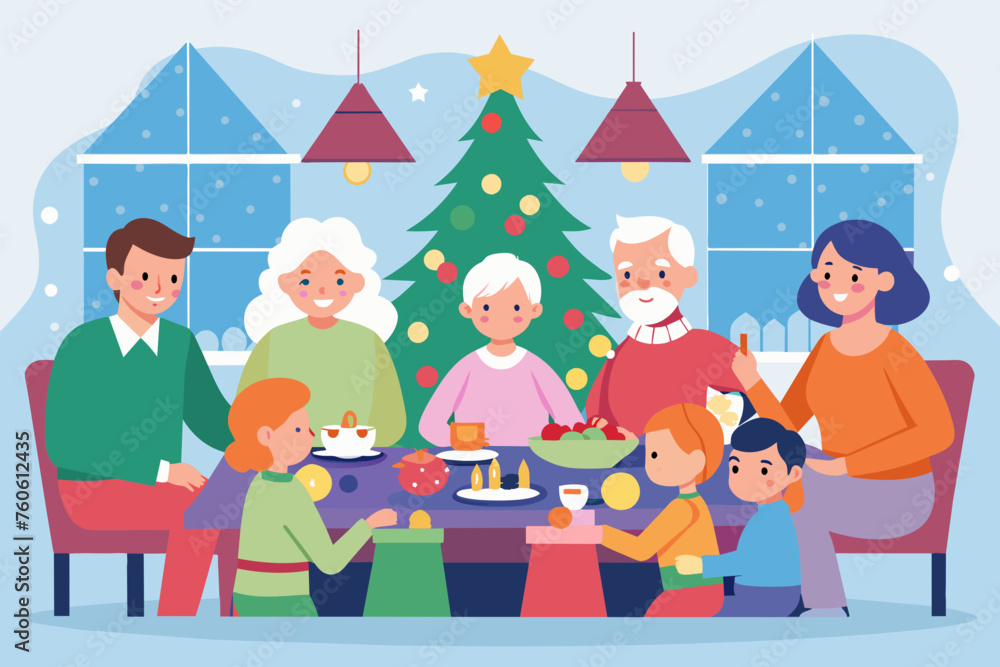 christmas vector illustration christmas vector illustration