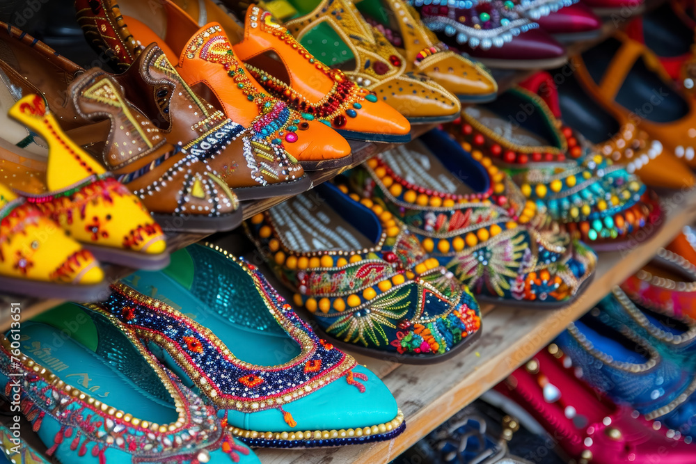 Tapestry of Traditional Footwear