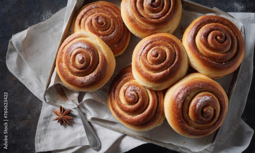 baking delicious fluffy buns from a pastry shop baking delicious fluffy buns from a pastry shop