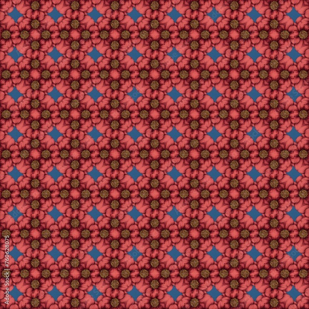 Abstract flower pattern. Seamless meadow flowers pattern. red simple flower silhouettes seamless pattern. rough strokes. Seamless vector pattern with chamomiles. Abstract flower pattern. Seamless meadow flowers pattern. red simple flower silhouettes seamless pattern. rough strokes. Seamless vector pattern with chamomiles.