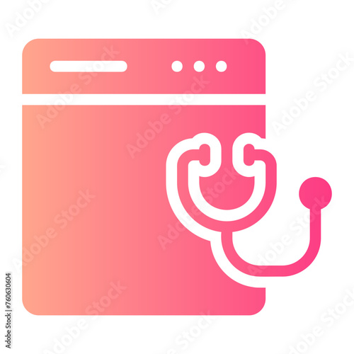 consultation gradient icon