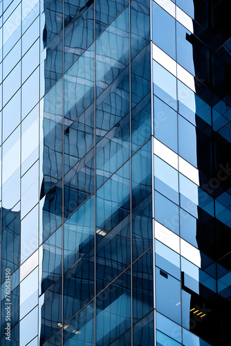 Ingenious Display of Modern Architecture: Metropolitan Skyscraper with Contemporary Geometric Design