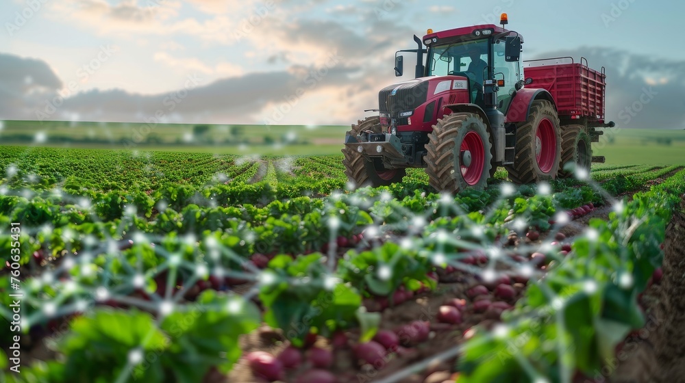 A smart agricultural setup integrating IoT and Industrial A smart agricultural setup integrating IoT and Industrial