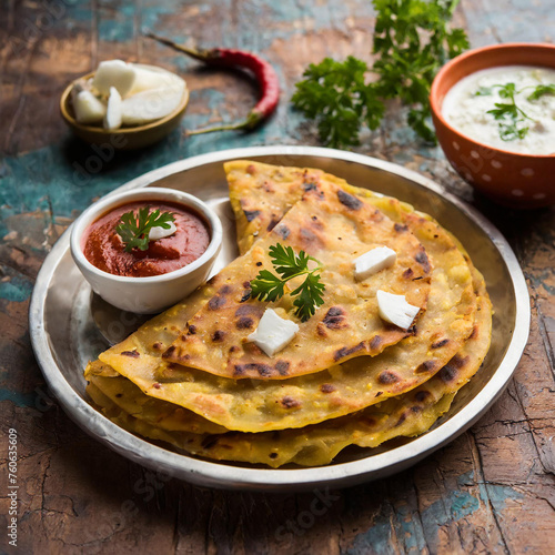 aloo paratha photo