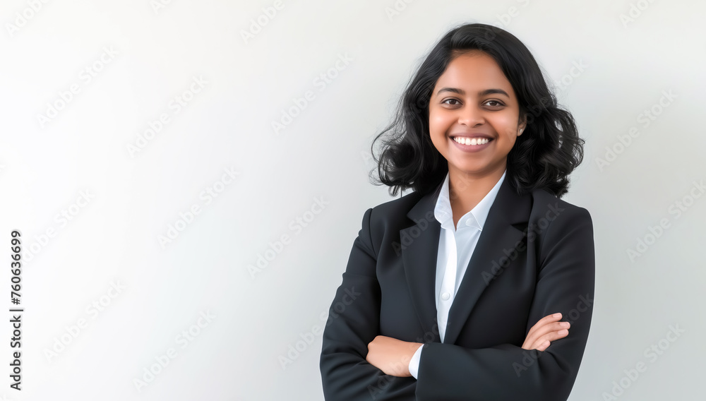 indian professional business women in suit isolated on simple background indian professional business women in suit isolated on simple background
