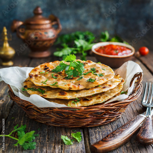 aloo paratha photo