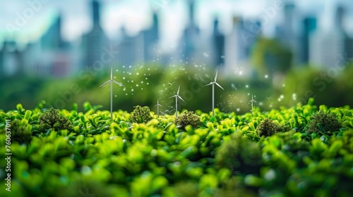 Eco-friendly innovation hub focuses on developing sustainable solutions for renewable energy