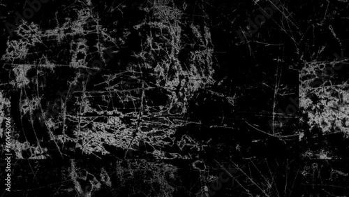 Grunge black background with scratches, old wall texture photo