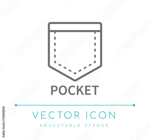 Pocket Line Icon