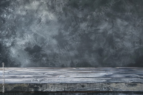 Grey Table Top: Aged and Artistic Texture of Tabletop and Background for Banner, Bar, or Artist's Workspace
