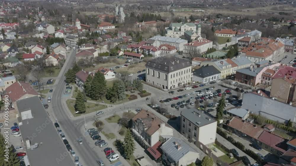 Beautiful Panorama Jaroslaw Aerial View Poland Beautiful Panorama Jaroslaw Aerial View Poland