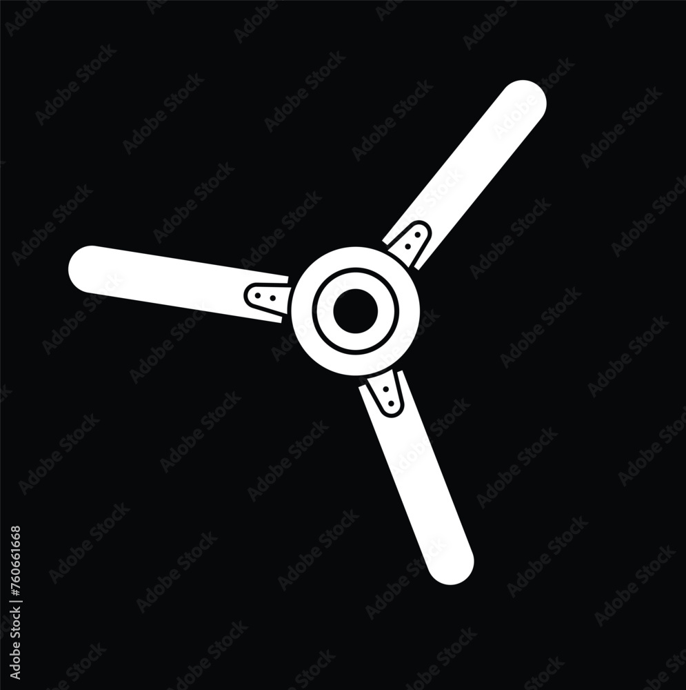 ceiling fan icon isolated sign symbol vector illustration - high quality black style vector icons ceiling fan icon isolated sign symbol vector illustration - high quality black style vector icons
