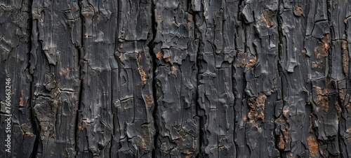 A close-up texture background of cypress bark, with nature-inspired compositions, a paleocore theme, thick texture, and packed with hidden details. photo