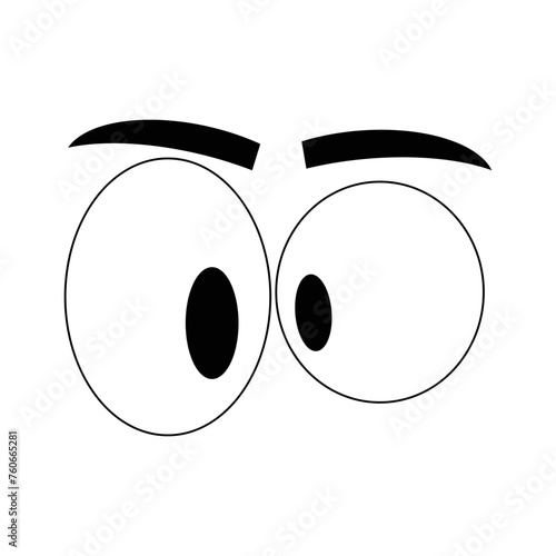 Expression Eye Illustration