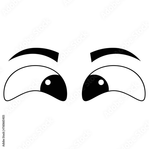 Expression Eye Illustration