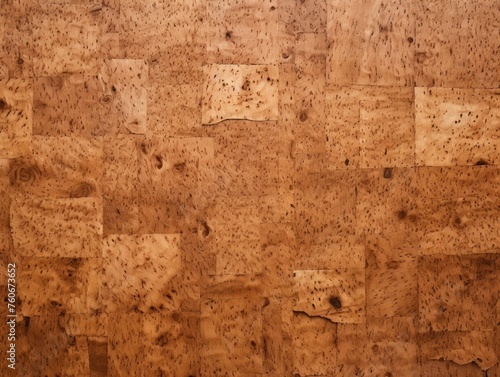 Brown cork wallpaper texture, cork background