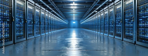 Data Center. A Visual Representation of Server Racks in a Data Center room data center backgrounds