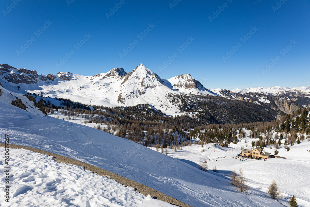 Snow and alpine summits