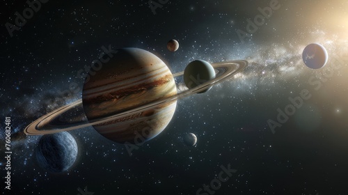  Pictures of planets in the solar system Focus on presenting beauty and the uniqueness of each planet 