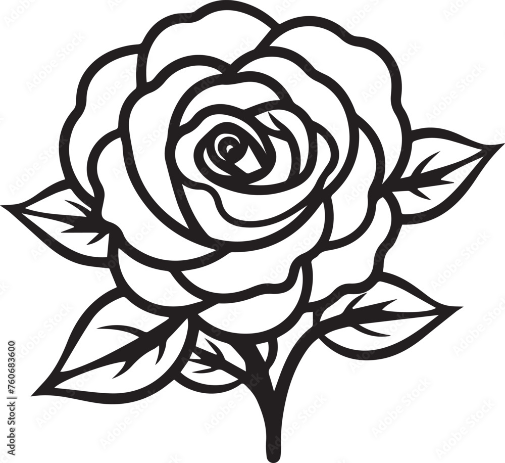 rose flower vector illustration rose flower vector illustration