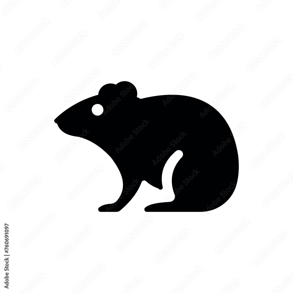 Obraz premium rodent icon vector illustration