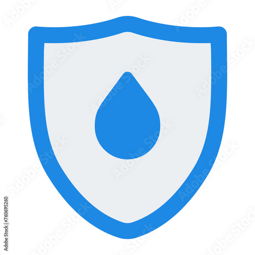 Shield line icon
