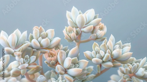 Sedum morganianum clipart perfect for a whimsical garden theme photo