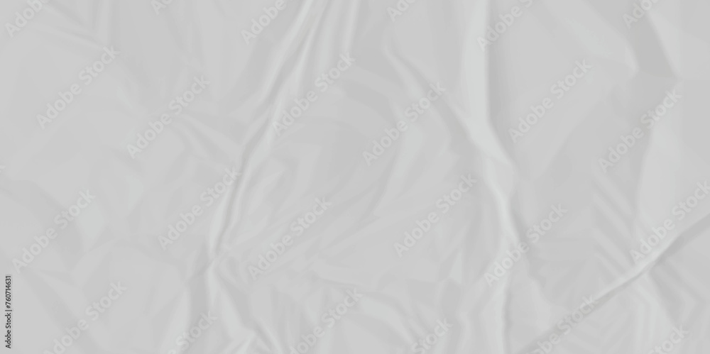 White crumpled paper texture. White wrinkled paper texture. White paper texture. White crumpled and top view textures can be used for background of text or any contents.